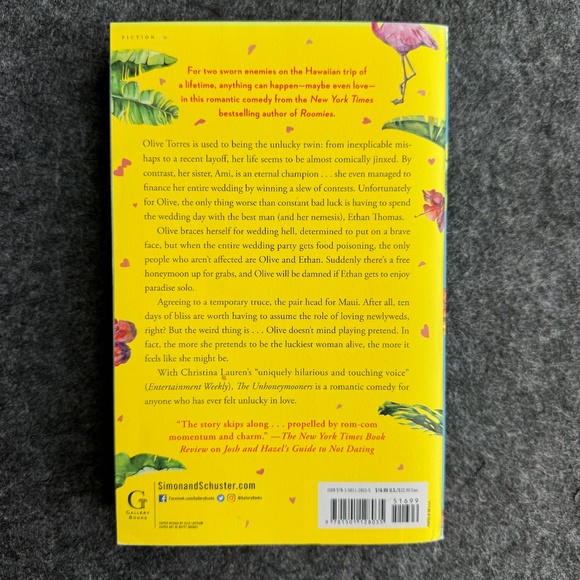 The Unhoneymooners by Christina Lauren Paperback Contemporary Romantic Comedy - Picture 2 of 8